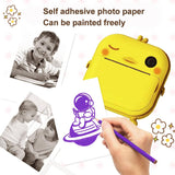 GOMINIMO Instant Print Camera for Kids with Print Paper and 32GB TF Card (Chick) GO-IPC-102-YMS