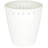 NOVEDEN Set of 6 Plastic Self Watering Planter Flower Pots (White) NE-FP-100-MY