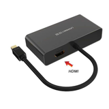 UGREEN 3-in-1 Mini Displayport(DP) to HDMI&VGA&DVI converter--black