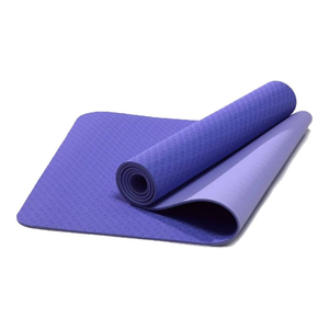 VERPEAK TPE Yoga Mat Dual Color (Lavender) with Yoga Bag and Strap - FT-MT-101-ATC