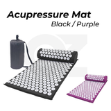 VERPEAK Acupressure Mat & Pillow & Bag (Purple) FT-MT-118-OTI