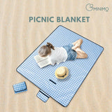 GOMINIMO Picnic Blanket (Blue) OA-PB-101-CH / OA-PB-101-XX