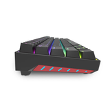 Royal Kludge RK71 RGB Dual Mode Hot Swappable Mechanical Keyboard Black (Red Switch)