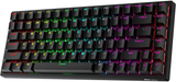 Royal Kludge RK84 RGB Tri Mode Bluetooth Hot-Swappable Mechanical Keyboard Black (Brown Switch)