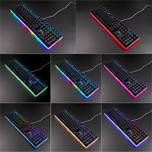 Royal Kludge RK918 RGB Wired Mechanical Keyboard Black (Blue Switch)