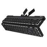 Royal Kludge RK925 Dual Mode Low Profile 60% Foldable Mechanical Keyboard Black (Red Switch)