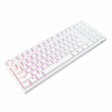 Royal Kludge RK92 Tri Mode Bluetooth RGB Hot Swappable Mechanical Keyboard White (Brown Switch)