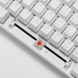 Royal Kludge RK96 Wired Tri Mode Bluetooth RGB Hot Swappable Mechanical Keyboard White (Red Switch)