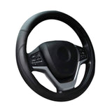 RYNOMATE Car Steering Wheel Cover Universal 15 Inch Fit (Black) RNM-CSC-100-HH