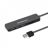 Simplecom CH365 SuperSpeed 3 Port USB 3.0 Hub with SD MicroSD Card Reader