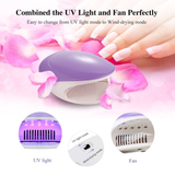 TOUCHBeauty 2 in 1 UV Ray & Wind Nail Polish Dryer TB-1439A