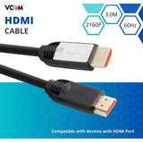 VCOM HDMI 2.0V AM/AM Cable 4K 60Hz 18Gpbs - 3m - CG578-3.0