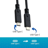 VCOM USB 3.1V C/M to C/M Cable - 1m - CU400