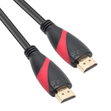 VCOM 5m HDMI to HDMI 2.0 Cable Black & Red CG525-R-5.0