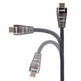 VCOM 1.8m Nylon Braided HDMI to HDMI 2.0 Cable CG526-B-1.8