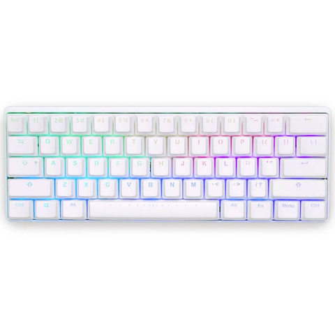 Vortex Poker 3 RGB Mechanical Gaming Keyboard Cherry MX Brown Switch White VTK-6100R-BNWT