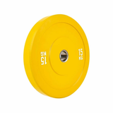 Verpeak Colour Bumper Plate 15KG Yellow VP-WP-107-FP