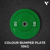 Verpeak Colour Bumper Plate 10KG x 2 Green VP-WP-106-FP