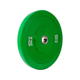 Verpeak Colour Bumper Plate 10KG x 2 Green VP-WP-106-FP