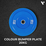 Verpeak Colour Bumper Plate 20KG Blue VP-WP-108-FP