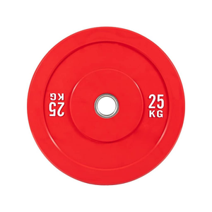 Verpeak Colour Bumper Plate 25KG Red VP-WP-109-FP