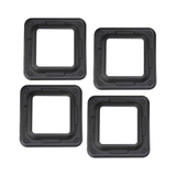 VERPEAK Aerobic Step Riser 4pcs Black VP-AS-109-AC