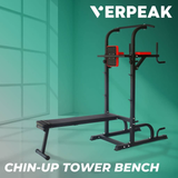 Verpeak Chin-up Power Tower With Bench VP-CPT-101-ZY