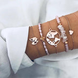 Bracelet Set-Rose Gold Earth