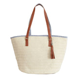 Amalfi Straw Beach Bag