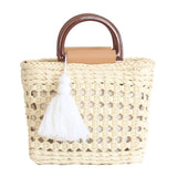 Kelly Straw Handbag