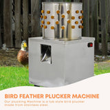 30cm Bird Feather Plucker Machine - Electric Automatic Quail Pigeon Defeathering