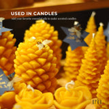 400g Organic Beeswax Pellets Yellow Pharmaceutical Cosmetic Candle Bees Wax