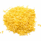 500g Tub Organic Beeswax Pellets Pharmaceutical Cosmetic Candle Yellow Bees Wax