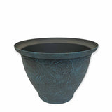 Large Flower Pot Embossed Plastic Outdoor Home Garden Plant Pots Random Colour