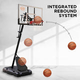 Kahuna Portable Basketball Hoop System 2.3 to 3.05m for Kids & Adults