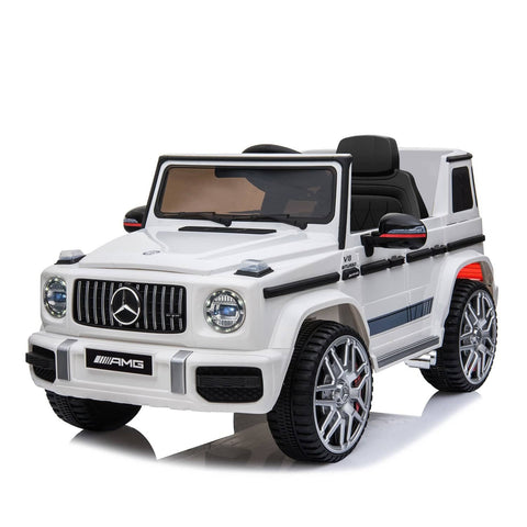 Kahuna Mercedes Benz AMG G63 Licensed Kids Ride On Electric Car Remote Control - White