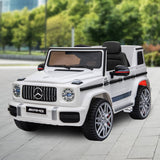 Kahuna Mercedes Benz AMG G63 Licensed Kids Ride On Electric Car Remote Control - White