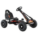 Kahuna G95 Kids Ride On Pedal-Powered Go Kart - Black