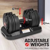 Powertrain 20kg Gen2 Home Gym Adjustable Dumbbell