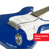 Karrera 39in Electric Guitar - Blue