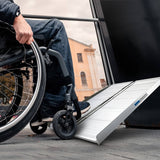 Rigg Aluminium Foldable Wheelchair Ramp With Handle - 3ft