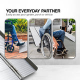 Rigg Aluminium Foldable Wheelchair Ramp With Handle - 5ft