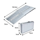 Rigg Aluminium Portable Wheelchair Ramp R02-5ft