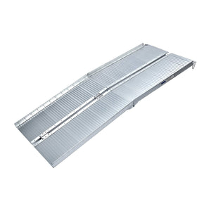 Rigg Aluminium Portable Non-slip Wheelchair Ramp 6ft - Silver