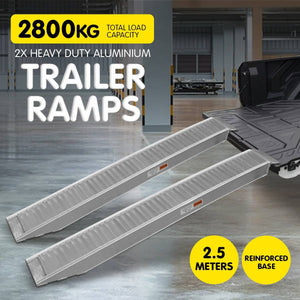 Kartrite 2x Heavy Duty Loading Ramps - 2.5m