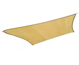 Wallaroo Rectangular Shade Sail Sand: 3m x 4m