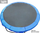 Kahuna 8ft Replacement Reinforced Outdoor Round Trampoline Safety Spring Pad Cover (16 Feet)