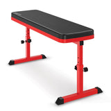 Powertrain Height-Adjustable Exercise Home Gym Flat Weight Bench