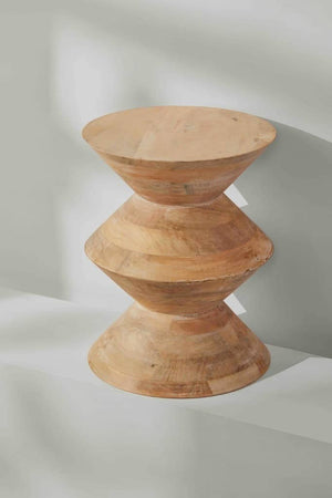 Tree Stripes Curvy Table/Stool