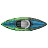 Intex Sports Challenger K1 Inflatable Kayak 1 Seat Floating Boat Oars River Lake 68305NP